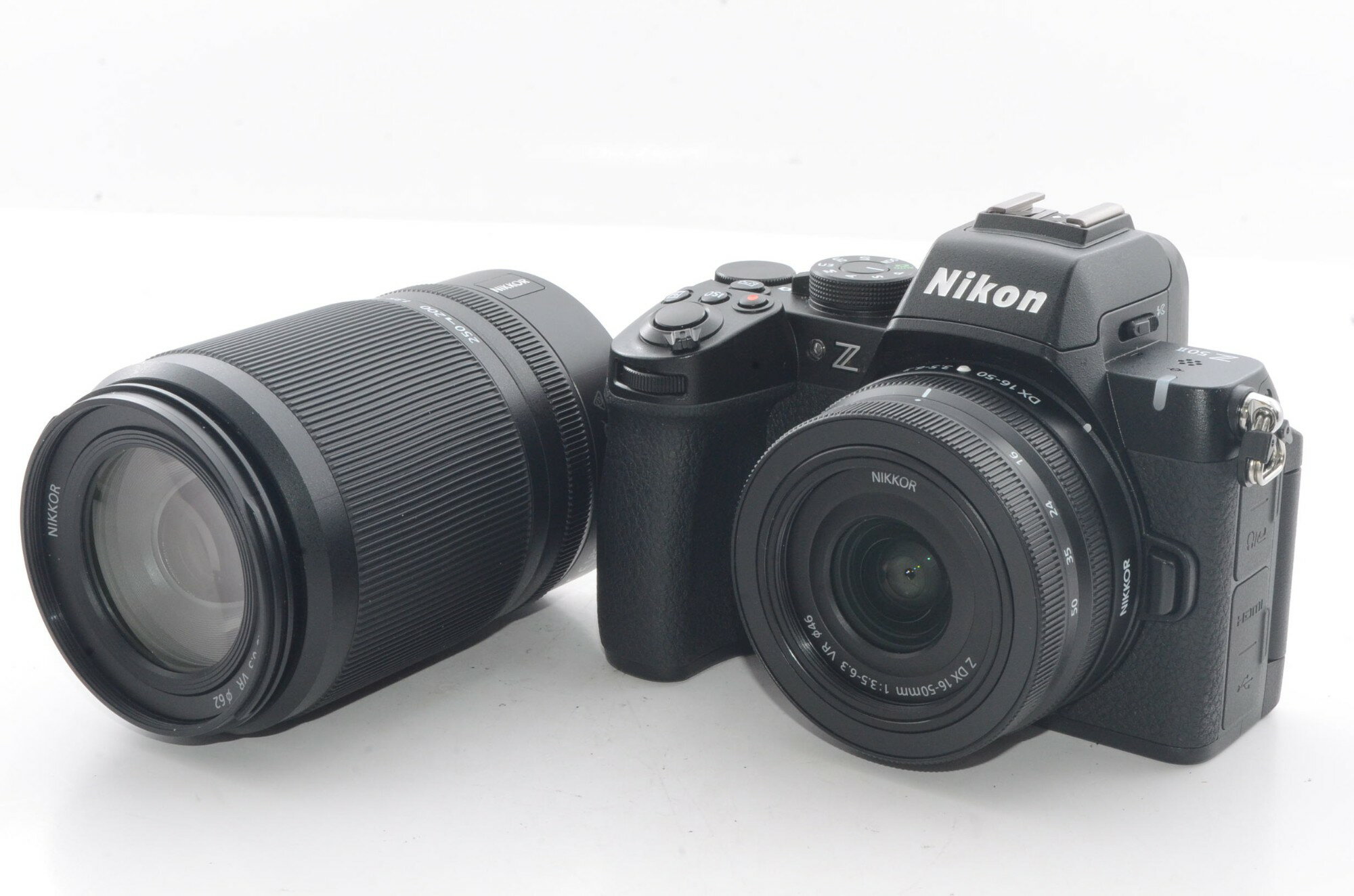 【中古】【外観特上級】Nikon ミラーレス一眼 Z50II ダブルズームキット 16-50VR+50-250VR付 APS-C Zマウント