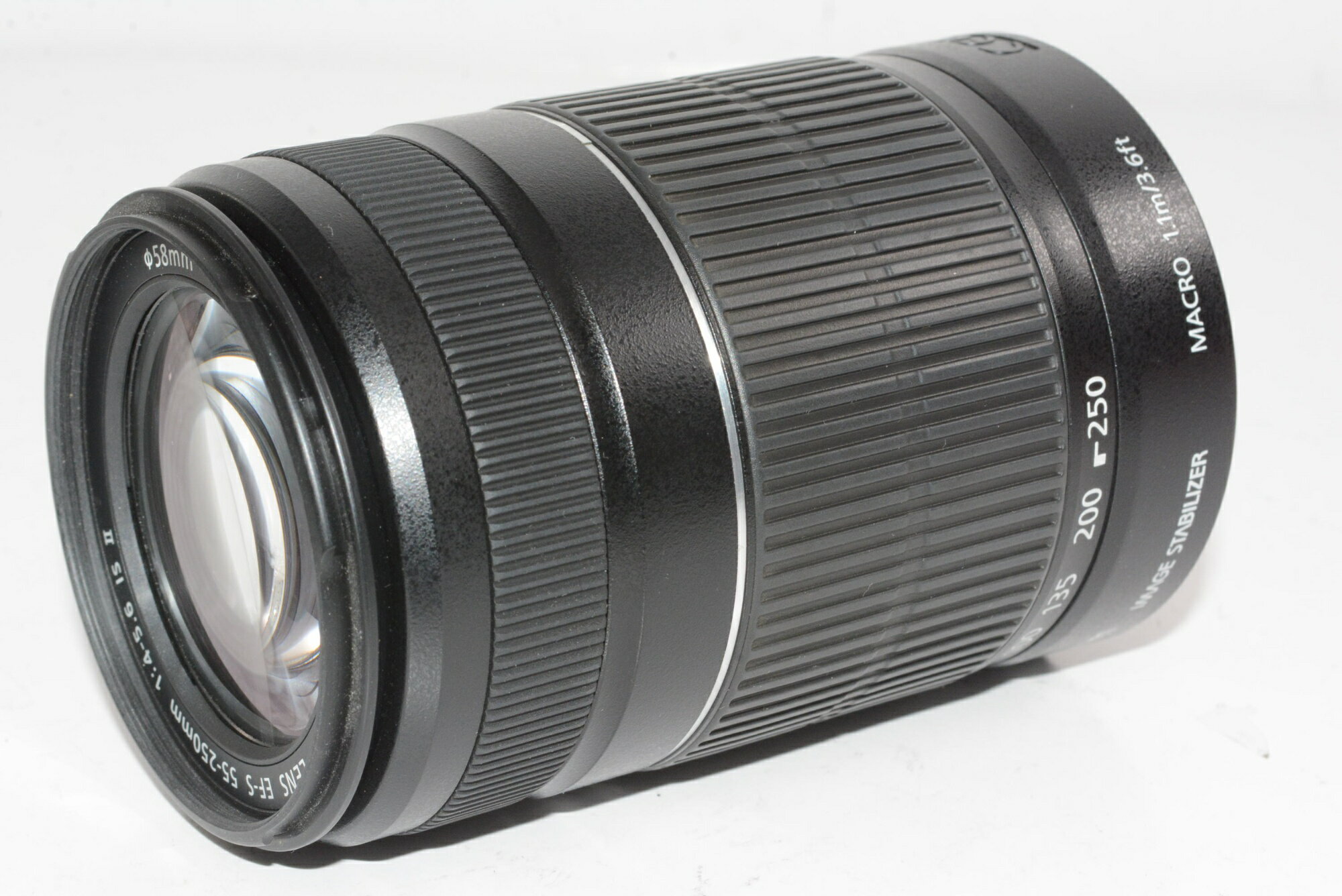 楽天市場】canon 望遠ズームレンズ ef－s55－250mm f4－5．6 is iiの通販