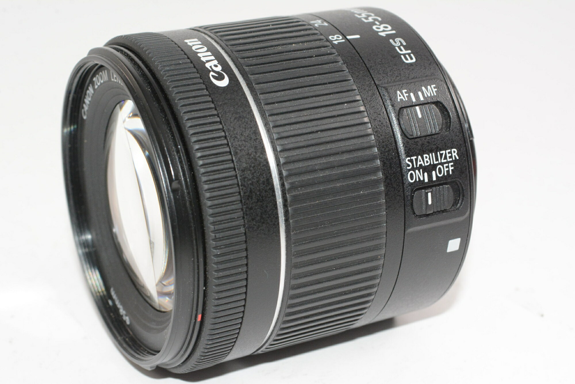 Rakuten - 【中古】【外観並級】Canon 標準ズームレンズ EF-S18-55mm F4.0-5.6IS STM