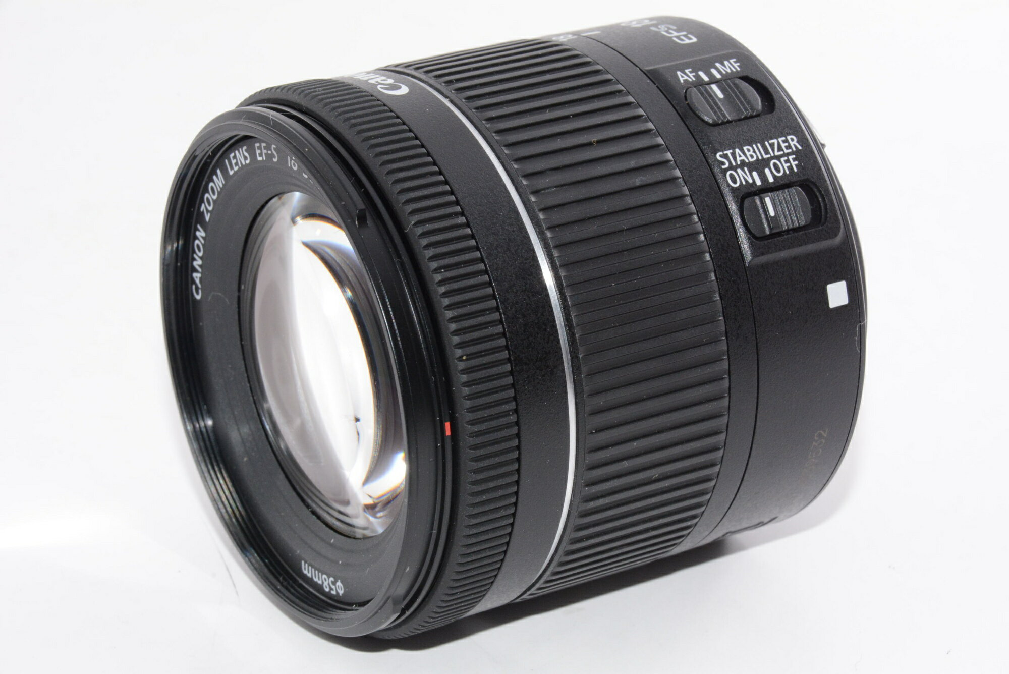 Rakuten - 【中古】【外観特上級】Canon 標準ズームレンズ EF-S18-55mm F3.5-5.6 IS STM