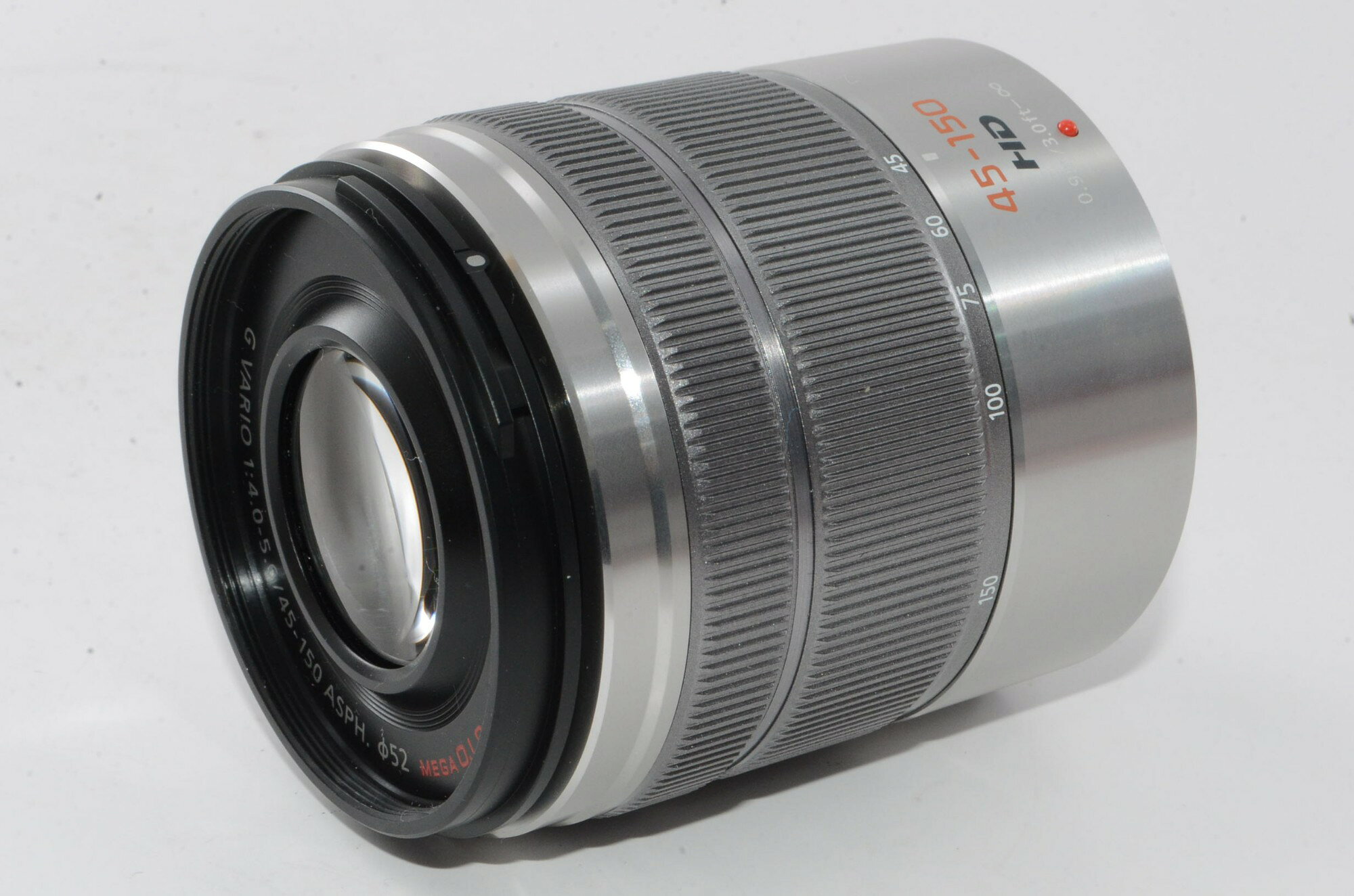 Rakuten - 【中古】【外観特上級】パナソニック ルミックス G VARIO 45-150mmF4.0-5.6 シルバー H-FS45150-S