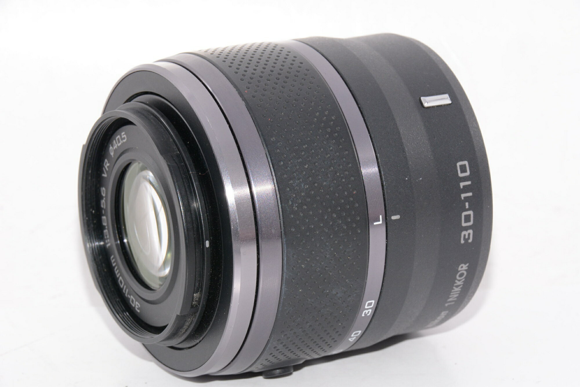 Rakuten - 【中古】【外観並級】Nikon 望遠ズームレンズ 1 NIKKOR VR 30-110mm f/3.8-5.6 ブラック ニコンCXフォーマット専用