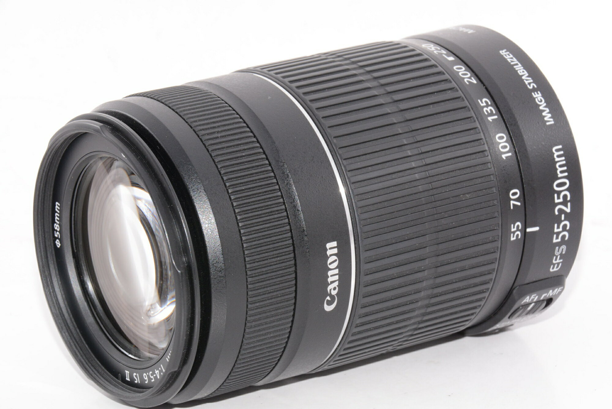 Rakuten - 【中古】【外観特上級】Canon 望遠ズームレンズ EF-S55-250mm F4-5.6 IS II