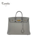 【中古】 HERMES エルメス バーキン40 トゴ グリ・ムエット(4Z) ゴールド金具 W刻印(2024年)