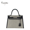 【中古】 HERMES エルメス ケリー28 トワルアッシュヴォ- スイフト 黒 Z刻印2021年 ハンドバッグ シルバー金具 レディース