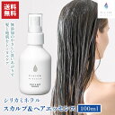 【20%OFFクーポン配布中!7/5限定】【送料無料】シリカミネラル トリートメント 無添加 高純度 日本製 高純度シリカ濃縮溶液配合 ケイ素 頭皮ケア エイジ...
