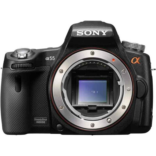 SONY デジタル一眼レフカメラ α55 ボディ ブラック SLT-A55V SONY デジタル一眼レフカメラ α55 ボディ ブラック SLT-A55V