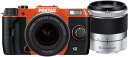 【中古】PENTAX ミラーレス一眼 Q10 ダブルズームキット [標準ズーム 02 STANDARD ZOOM ・望遠ズーム 06 TELEPHOTO ZOO...