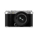 【7/19~26限定!最大4,000円OFF&7/25限定で最大P3倍】【中古】富士フイルム(FUJIFILM) ミラーレス一眼カメラ X-M5 レンズキット(XC15-45) シルバー F X-M5LK-1545-S JP 日英二言語モデル