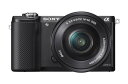 【中古】SONY ミラーレス一眼 α5000 パワーズームレンズキット ブラック ILCE-5000L-B