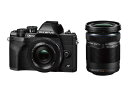 【7/19~26限定!最大4,000円OFF&7/25限定で最大P3倍】【中古】OM SYSTEM/オリンパス OLYMPUS ミラーレス一眼カメラ OM-D E-M10 MarkIV EZダブルズームキット ブラック