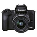 【7/19~26限定!最大4,000円OFF&7/25限定で最大P3倍】【中古】Canon ミラーレス一眼カメラ EOS Kiss M2 標準ズームレンズキット ブラック KISSM2BK-1545