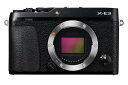 【7/19~26限定!最大4,000円OFF&7/25限定で最大P3倍】【中古】富士フイルム(FUJIFILM) ミラーレス一眼カメラ X-E3ブラック X-E3-B