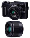 【7/19~26限定!最大4,000円OFF&7/25限定で最大P3倍】【中古】パナソニック ミラーレス一眼カメラ ルミックス GF10 ダブルレンズキット 標準ズームレンズ/単焦点レンズ付属 ブラック DC-GF10W-K