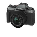 【7/19~26限定!最大4,000円OFF&7/25限定で最大P3倍】【中古】富士フイルム(FUJIFILM) ミラーレス一眼カメラ X-T200レンズキット ダークシルバー X-T200LK-DS