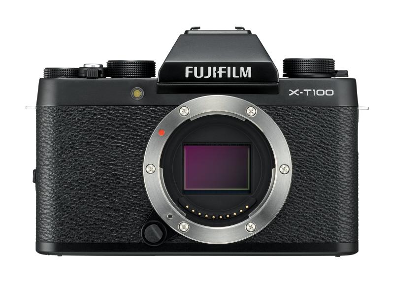 【中古】FUJIFILM ミラーレス一眼 X-T100ブラック X-T100-B