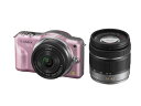 【7/19~26限定!最大4,000円OFF&7/25限定で最大P3倍】【中古】パナソニック ミラーレス一眼カメラ LUMIX GF3 ダブルレンズキット フェアリーピンク DMC-GF3W-P