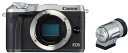 【7/19~26限定!最大4,000円OFF&7/25限定で最大P3倍】【中古】Canon ミラーレス一眼カメラ EOS M6 ボディ(シルバー) EVFキット EOSM6SL-BODYEVFK