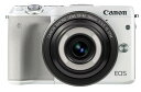【7/19~26限定!最大4,000円OFF&7/25限定で最大P3倍】【中古】Canon ミラーレス一眼カメラ EOS M3(ホワイト)・クリエイティブマクロ レンズキット EOSM3WH-CMLK