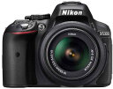 【7/19~26限定!最大4,000円OFF&7/25限定で最大P3倍】【中古】Nikon デジタル一眼レフカメラ D5300 ダブルズームキット2 ブラック