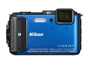 【7/19~26限定!最大4,000円OFF&7/25限定で最大P3倍】【中古】Nikon デジタルカメラ COOLPIX AW130 ブルー