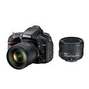 【8/4~11限定!最大4,000円OFF&8/5,8/10限定で最大P3倍】【中古】Nikon デジタル一眼レフカメラ D600 ダブルレンズキット 24-85mm f/3.5-4.5G ED VR/50mm f/1.8G付属 D600WLK