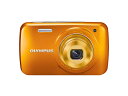 【8/4~11限定!最大4,000円OFF&8/5,8/10限定で最大P3倍】【中古】OLYMPUS デジタルカメラ VH-210 オレンジ 1400万画素 光学5倍ズーム DIS ハイビジョンムービー 3.0型LCD 広角26mm 3Dフォト機能 VH-210 ORG