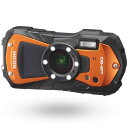 【8/4~11限定!最大4,000円OFF&8/5,8/10限定で最大P3倍】【中古】RICOH WG-80 ORANGE リコー本格防水デジタルカメラ 14m防水 (連続2時間) 1.6m耐衝撃 防塵 -10℃耐寒 アウトドアで活躍するタフネスボディ CALSモード搭載で 現場記録など幅広いビジネスシーンで活躍3
