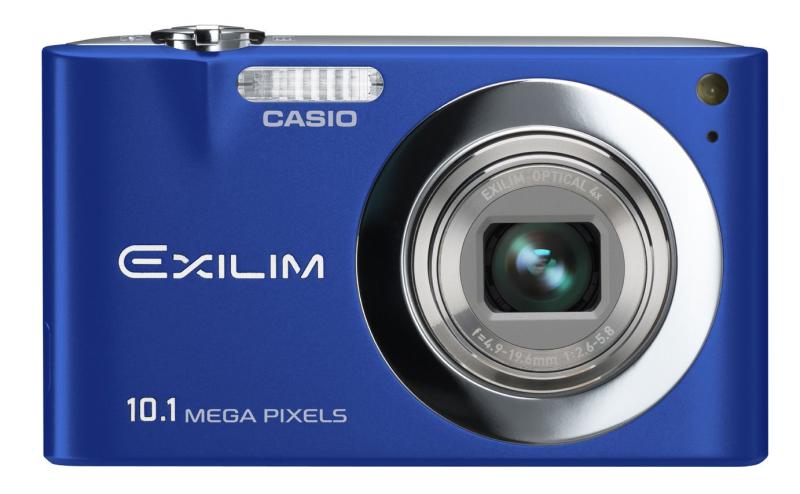 【中古】CASIO デジタルカメラ EXILIM (エクシリム) ZOOM Z100 ブルー EX-Z100BE(2)