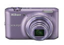 【7/19~26限定!最大4,000円OFF&7/25限定で最大P3倍】【中古】Nikon デジタルカメラ COOLPIX S6400 タッチパネル液晶 光学12倍ズーム ライラックパープル S6400PP