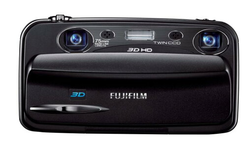 【中古】Fujifilm FinePix Real 3D W3 10MP デジタルカメラ 3倍光学ズーム付き ブラック 【中古】Fujifilm FinePix Real 3D W3 10MP デジタルカメラ 3倍光学ズーム付き ブラック