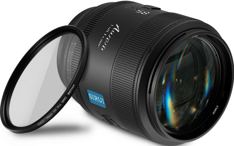 šSIRUI AURORA 85mm F1.4 ڥե륿°ۥեե졼 ȥե󥺡Zޥȥ˾ץ饤ݡȥ졼ȥ󥺡֥å