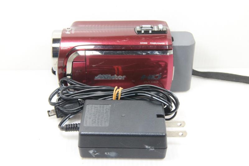 【中古】JVCケンウッド ビクター 60GBハードディスクムービー シルバ- GZ-HD300-S