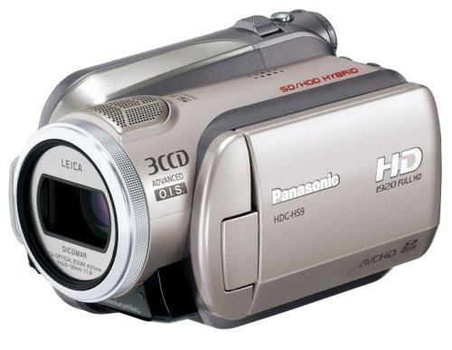 【中古】パナソニック デジタルハイビジョンビデオカメラ HS9 シャンパンゴールド HDC-HS9- ...