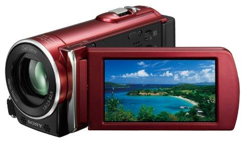 【中古】SONY デジタルHDビデオカメラレコーダー CX170 レッド HDR-CX170/R
