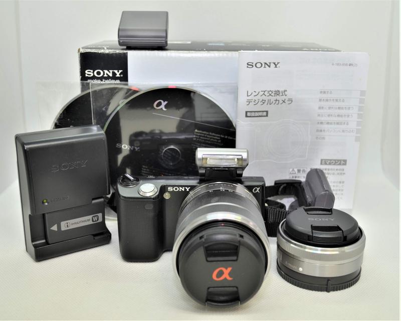【中古】SONY ミラーレス一眼 α NEX-5 