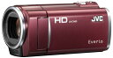 JVCケンウッド JVC 8GBフルハイビジョンメモリームービー ルージュレッド GZ-HM450-R