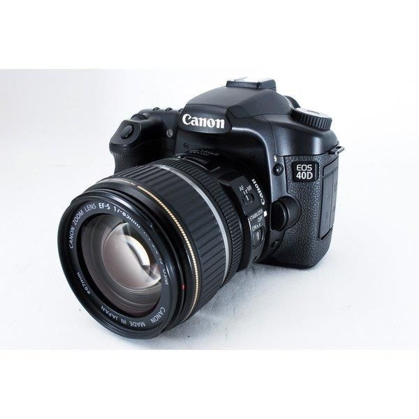 【中古】キヤノン Canon EOS 40D レンズキット 美品 一眼初心者にオススメ ストラップ付