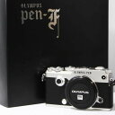 【5/9~5/16限定 最大4,000円OFF 5/10, 5/15限定で最大P3倍】【中古】オリンパス OLYMPUS Pen-F ボディ 美品 フラッシュストラップ付き