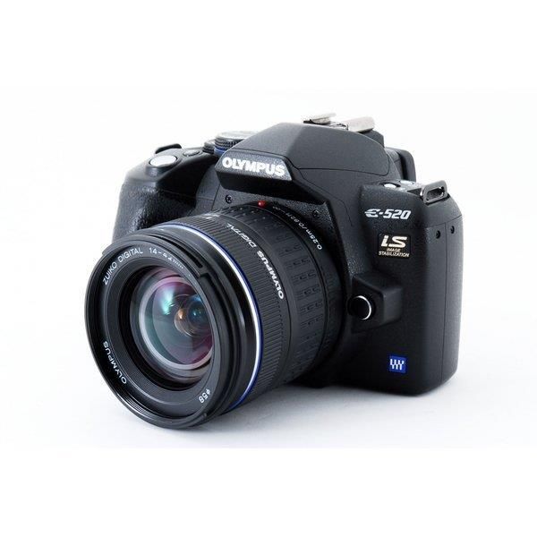 【中古】オリンパス OLYMPUS E-520 レンズキット 美品 レンズフィルター付き