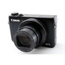 【5/9~16限定!最大4,000円OFF&5/5,5/10限定で最大P3倍】【中古】キヤノン Canon PowerShot G7 X パワーショット ブラッ...