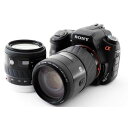 【4/24~4/27限定!最大4,000円OFF&3/25限定で最大P3倍】【中古】ソニー SONY α200 DSLR-A200 初心者に最適 標準&超望遠ダブルズームセット 美品 ストラップ付き