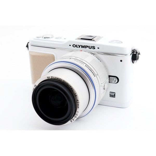 【中古】オリンパス OLYMPUS E-P1 ホワ