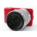 【7/4~11限定!最大4,000円OFF&7/5,7/10限定で最大P3倍】【中古】ソニー SONY NEX-3 レンズキット レッド 美品 SDカード付き