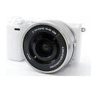 【中古】ソニー SONY NEX-5R レンズキット ホワイト 美品 Wi-FiでSDカード付き