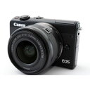 【7/19~26限定!最大4,000円OFF&7/25限定で最大P3倍】【中古】キヤノン Canon EOS M100 レンズキット ブラック 美品 SDカード...