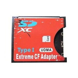 【中古】新品 Extreme CF Adapter コンパクトフラッシュ→SD変換アダプター 旧型のデジタルカメラなどに最適