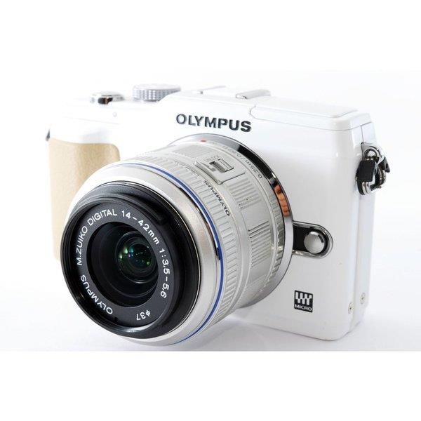 【中古】オリンパス OLYMPUS E-PL2 ホワ