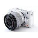 【5/9~16限定!最大4,000円OFF&5/5,5/10限定で最大P3倍】【中古】パナソニック Panasonic DMC-GF6 ホワイト レンズキット ...