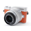 【7/19~26限定!最大4,000円OFF&7/25限定で最大P3倍】【中古】パナソニック Panasonic DC-GF9 レンズセット オレンジ 美品 4...